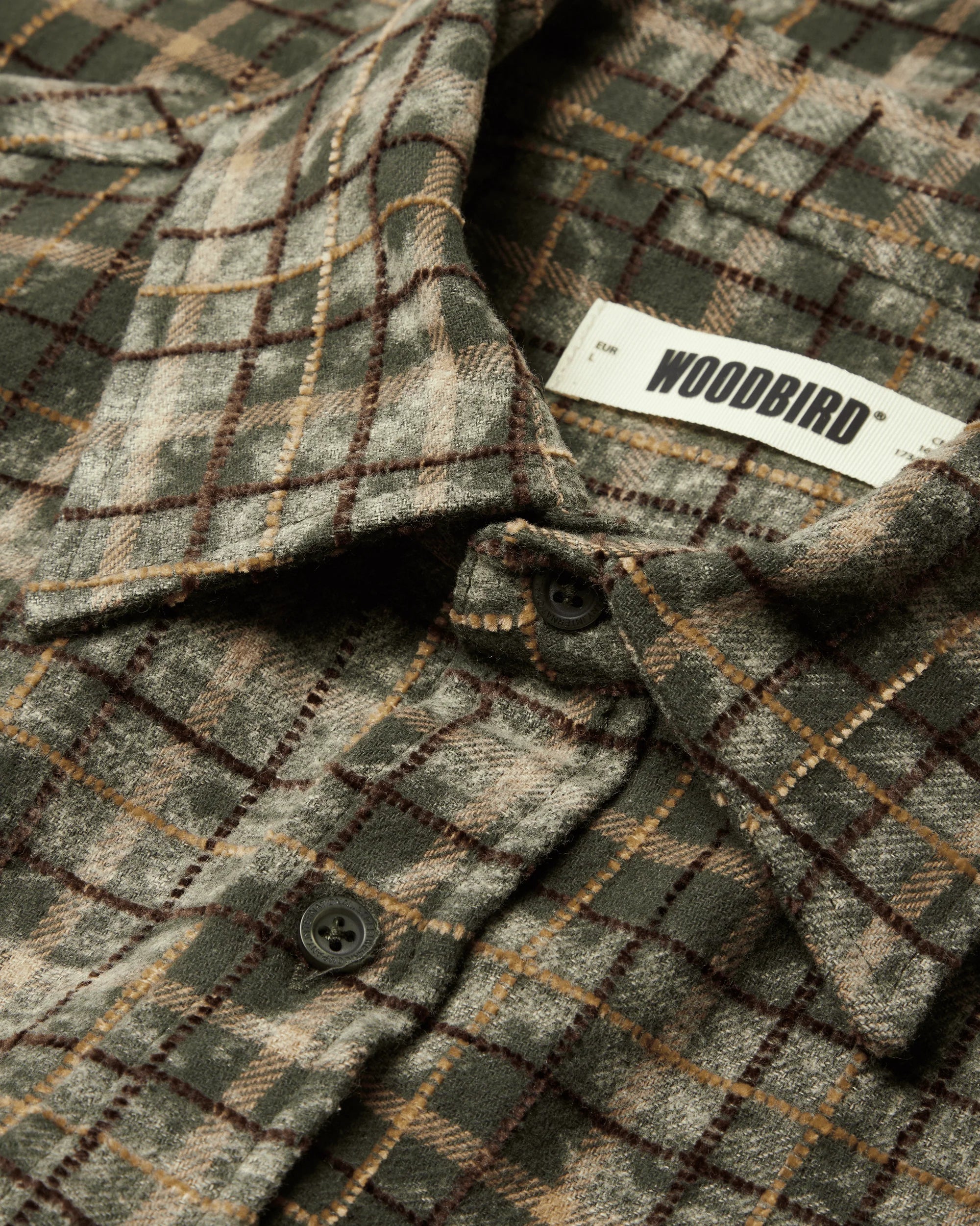 WOODBIRD - WBJong Wash Check Shirt