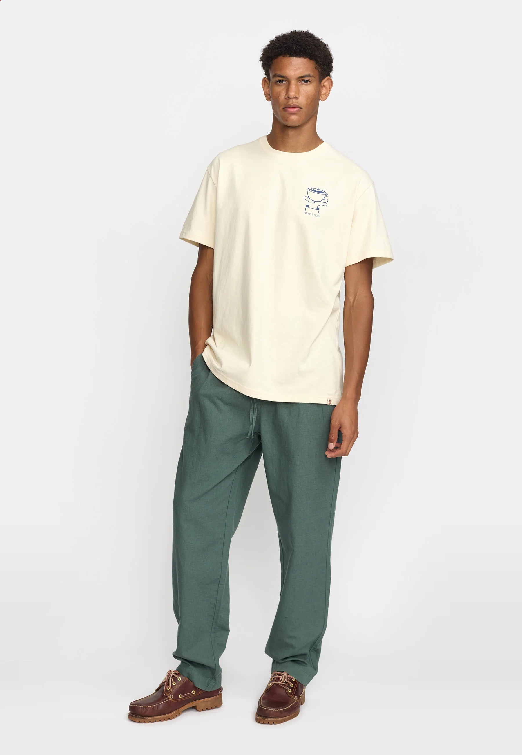 REVOLUTION - Linen Trousers / 5890