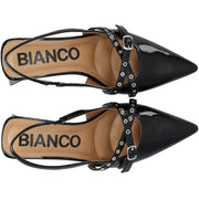 BIANCO - BIAMARALYN Buckle Slingback Faux Leather