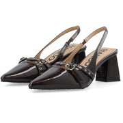 BIANCO - BIAMARALYN Buckle Slingback Faux Leather