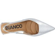 BIANCO - BIAMARALYN Slingback Metallic