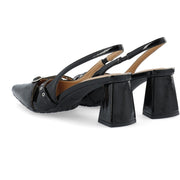 BIANCO - BIAMARALYN Buckle Slingback Faux Leather