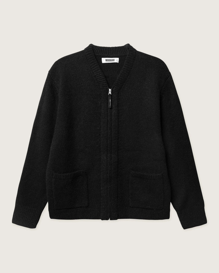 WOODBIRD - koon zip whole cardigan