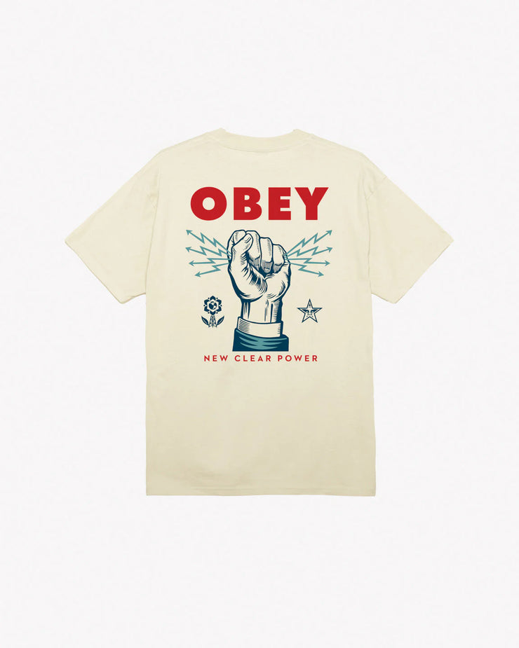 OBEY - NEW CLEAR POWER CLASSIC TEE