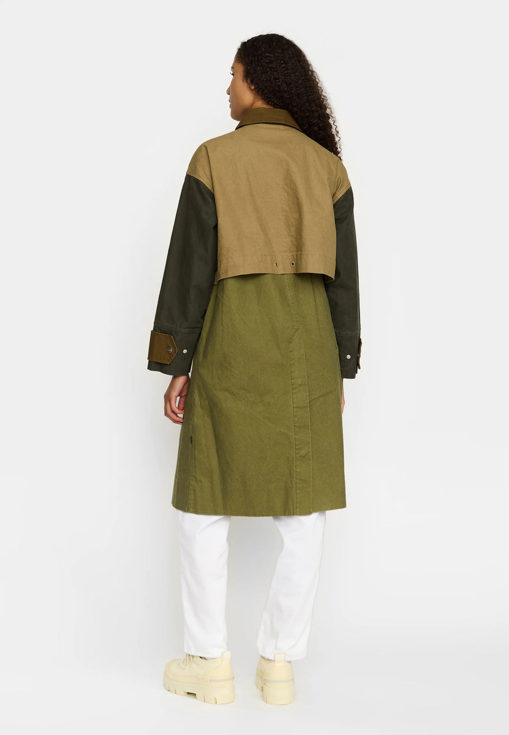 SELFHOOD - Block Trench Coat / 77350