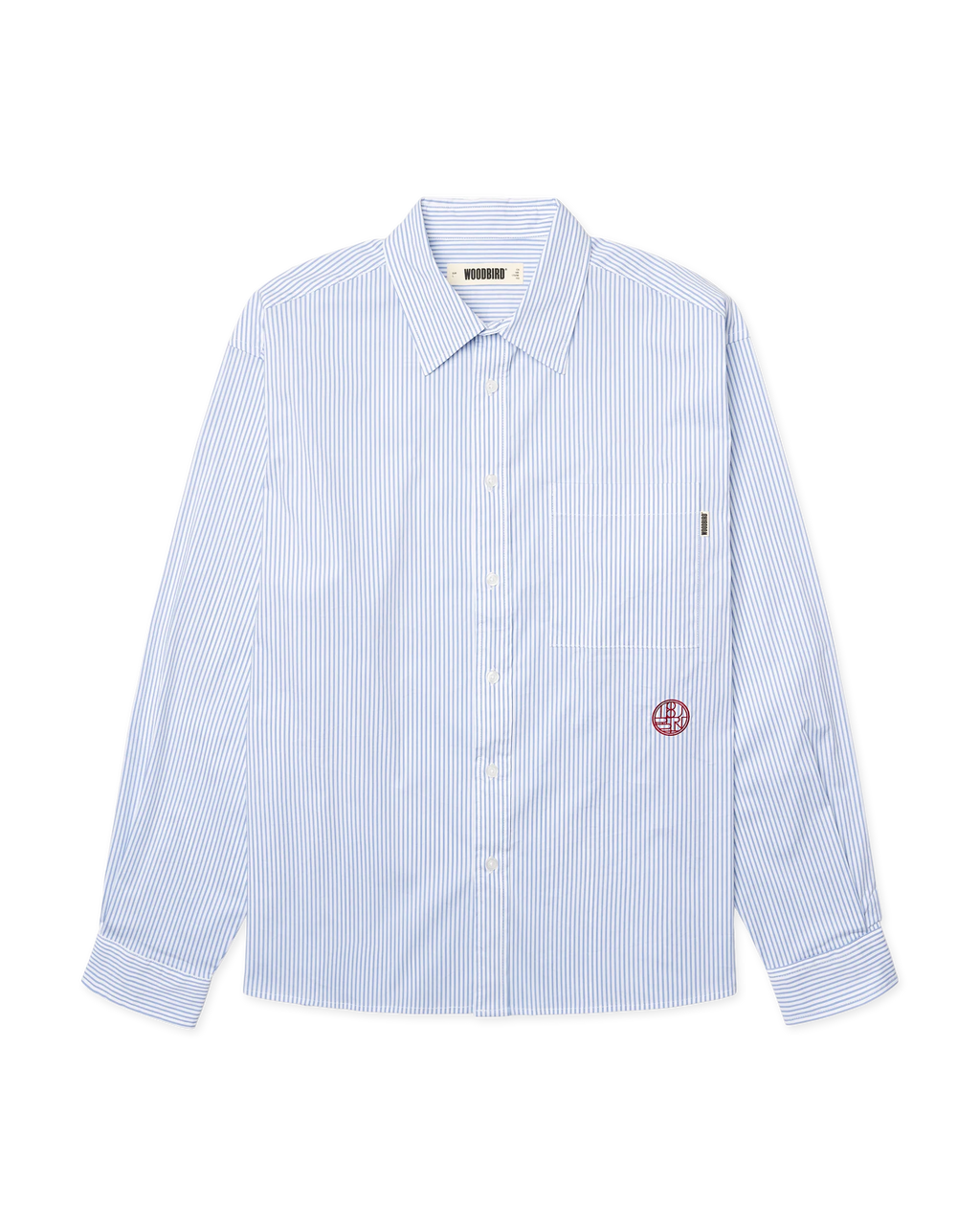 WOODBIRD - WBBuzo Stripe EMB Shirt
