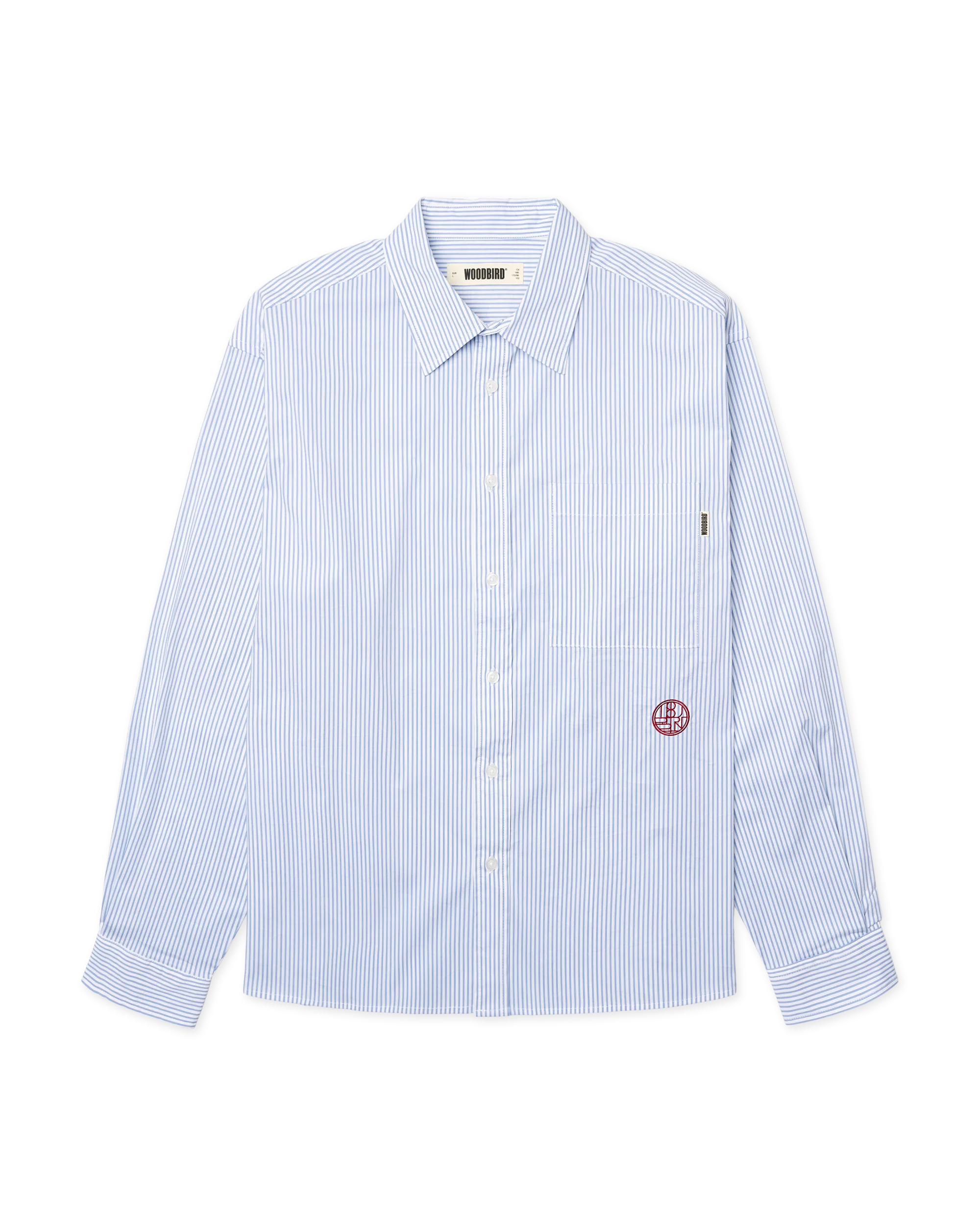 WOODBIRD - WBBuzo Stripe EMB Shirt