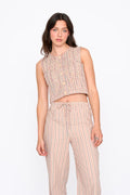 24 COLOURS - Smocked vest