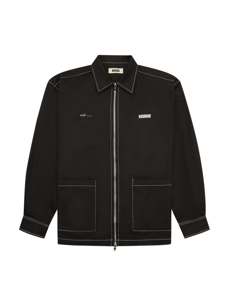 WOODBIRD - TUCK ZIP SHIRT