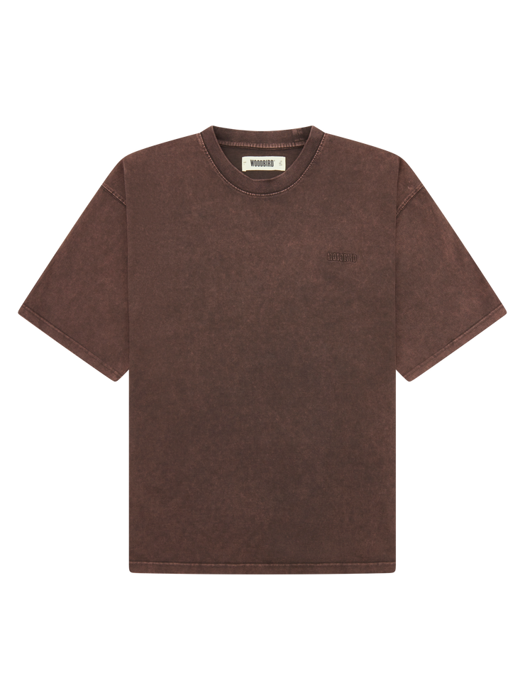 WOODBIRD - BAINE WASHED TEE