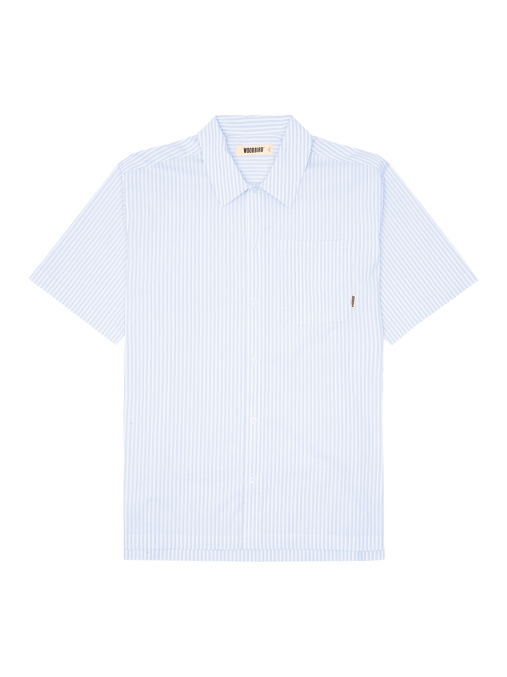 WOODBIRD - BANKS STRIPE SHIRT