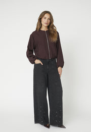 CO'COUTURE - LUNA BALLOON ZIP JACKET