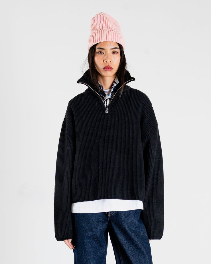 WOODBIRD - WBFANG HALF ZIP KNIT