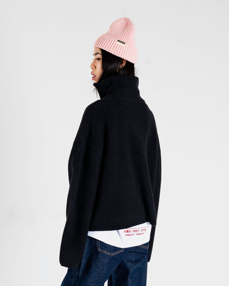 WOODBIRD - WBFANG HALF ZIP KNIT