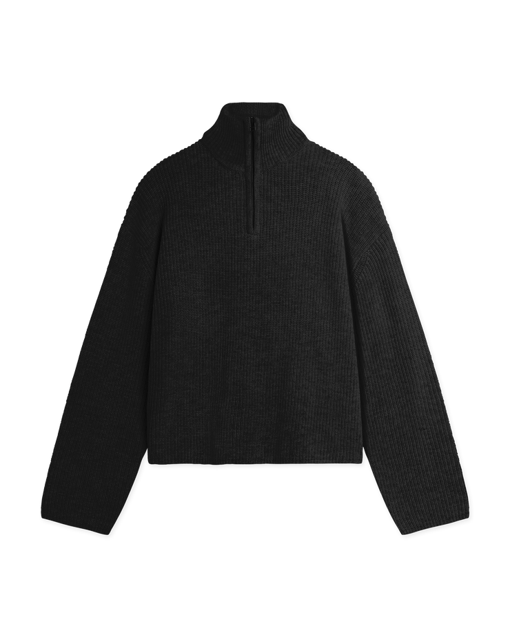WOODBIRD - WBFANG HALF ZIP KNIT