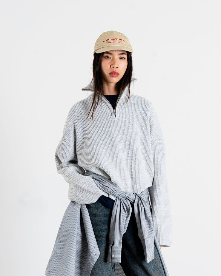 WOODBIRD - WBFANG HALF ZIP KNIT