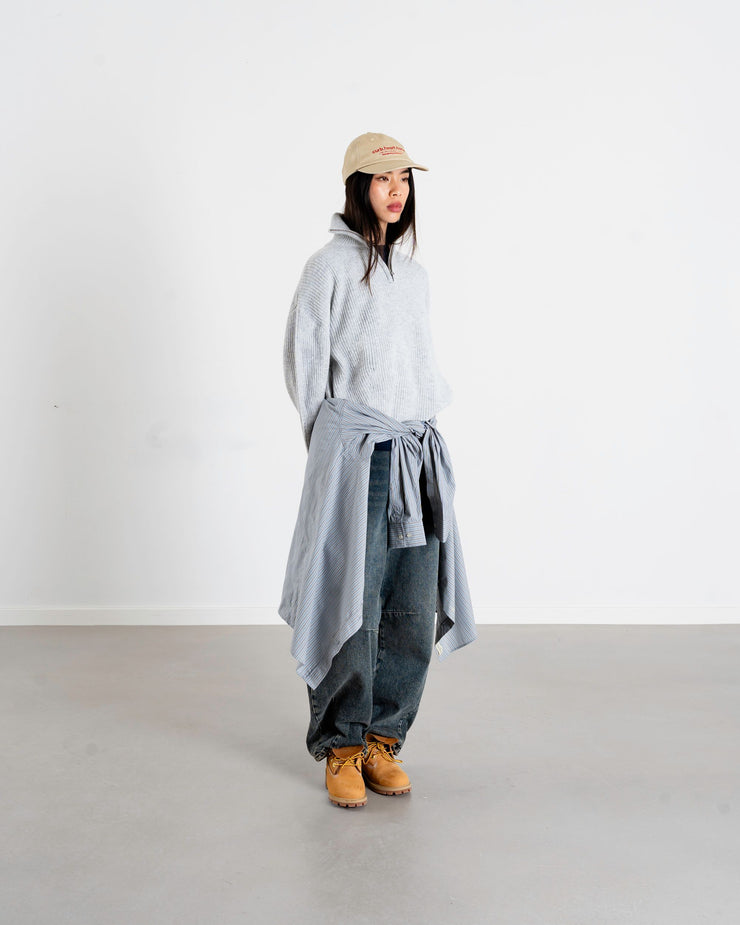 WOODBIRD - WBFANG HALF ZIP KNIT