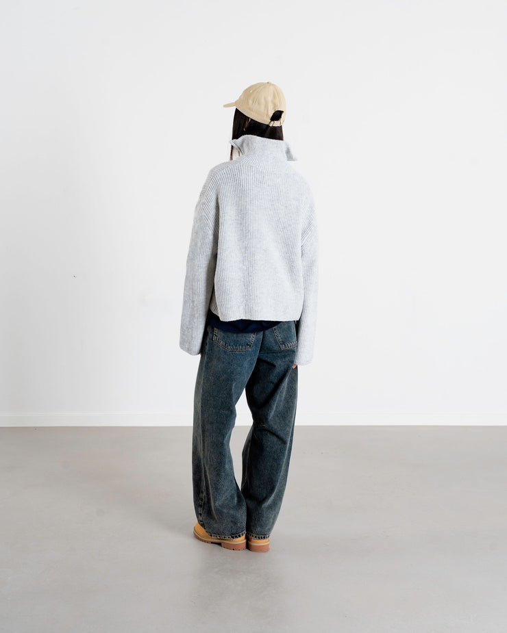 WOODBIRD - WBFANG HALF ZIP KNIT
