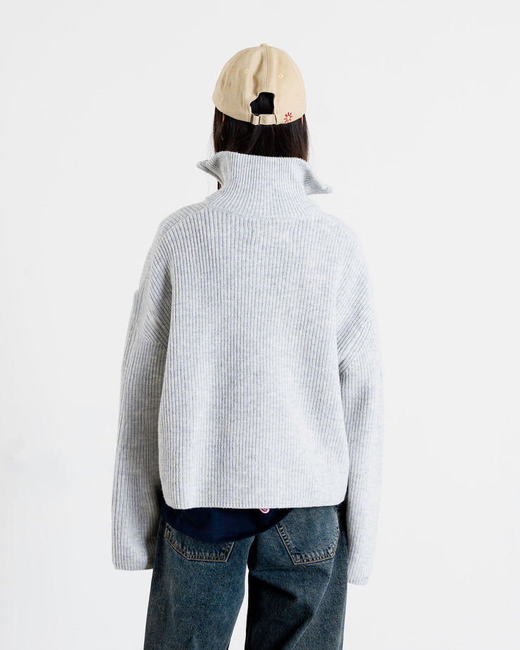 WOODBIRD - WBFANG HALF ZIP KNIT