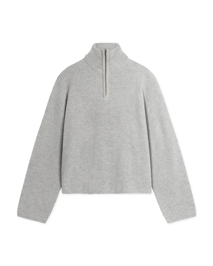 WOODBIRD - WBFANG HALF ZIP KNIT