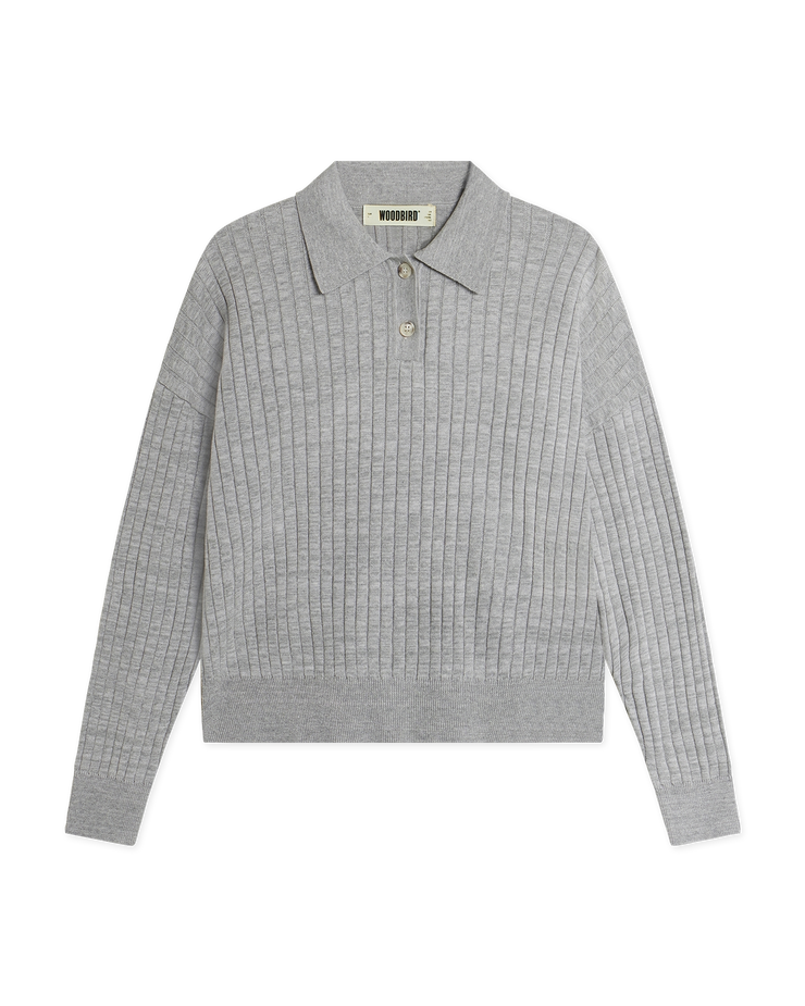 WOODBIRD - WBMOULS KNITTED POLO