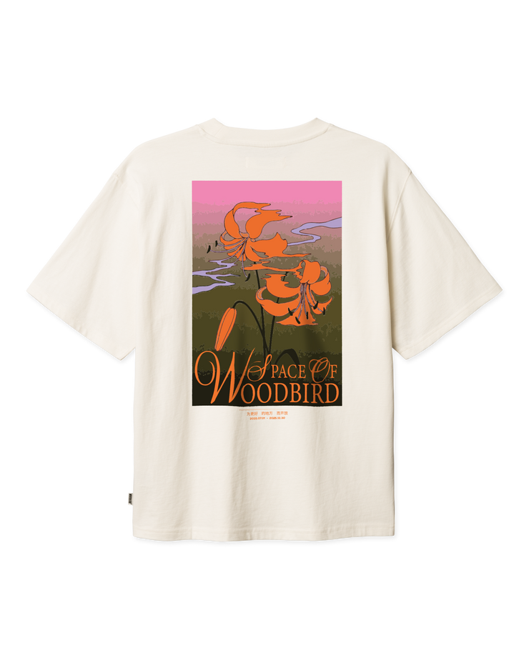 WOODBIRD - WBBAINE FLOWER TEE
