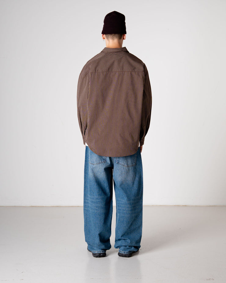 WOODBIRD - WBJONJ STRIPE SHIRT