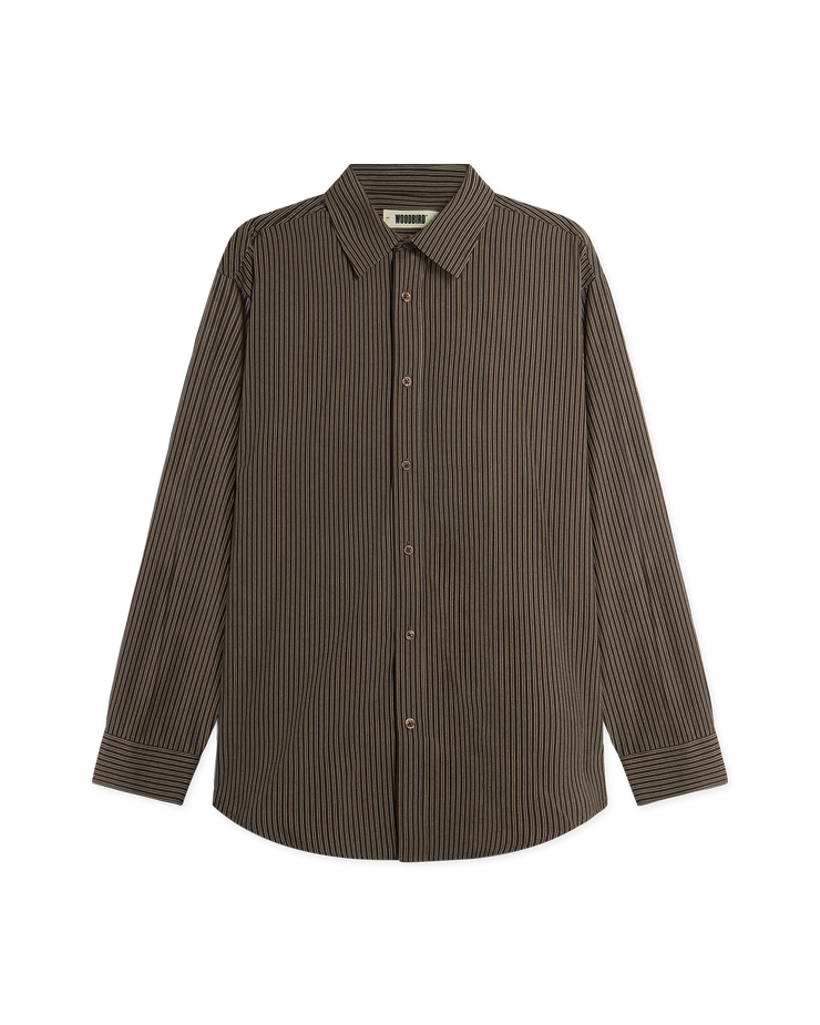 WOODBIRD - WBJONJ STRIPE SHIRT
