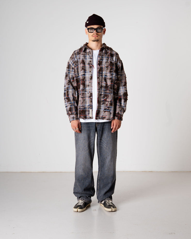 WOODBIRD - JONG RIPPED SHIRT
