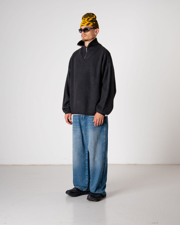 WOODBIRD - LEE WOOL NKIT HALF ZIP
