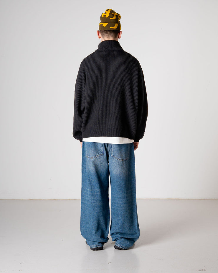 WOODBIRD - LEE WOOL NKIT HALF ZIP