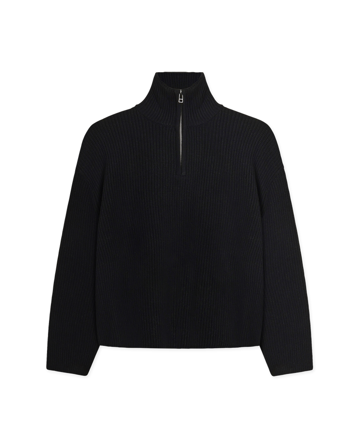 WOODBIRD - LEE WOOL NKIT HALF ZIP