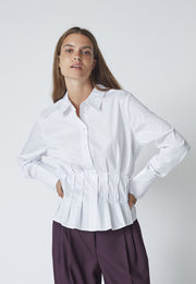 CO'COUTURE - POPPYCC PLEAT WAIST SHIRT
