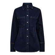 CO'COUTURE - THEOCC FITTED DENIM SHIRT