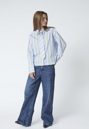 CO'COUTURE - AMORACC STRIPE TIE SHIRT