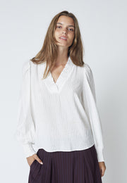 CO'COUTURE - SHINACC V-BLOUSE
