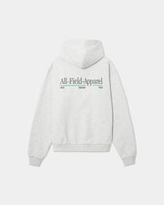 BAREEN - oversize zip hoodie