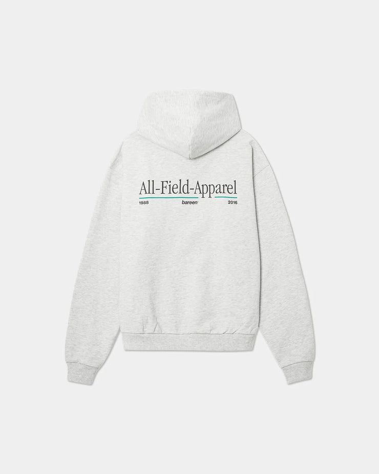 BAREEN - oversize zip hoodie