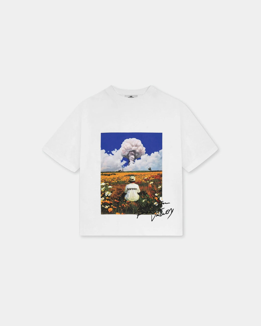 BAREEN - Box Fit T-shirt - Field