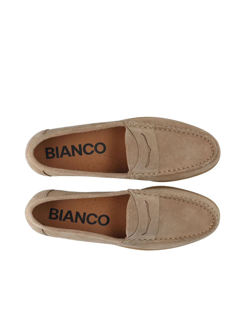 WHITE - Biapop penny loafers