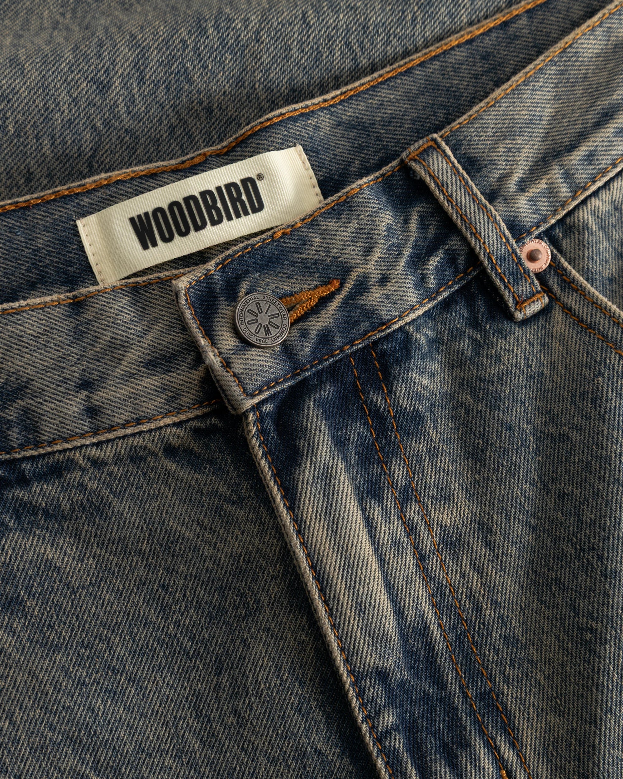 WOODBIRD - WBLEROY AGED JEANS