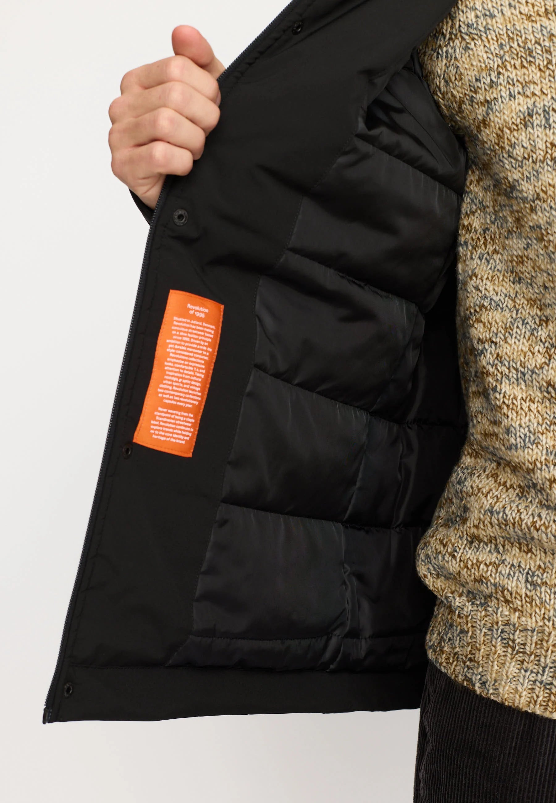REVOLUTION - Padded Tech Jacket 7869