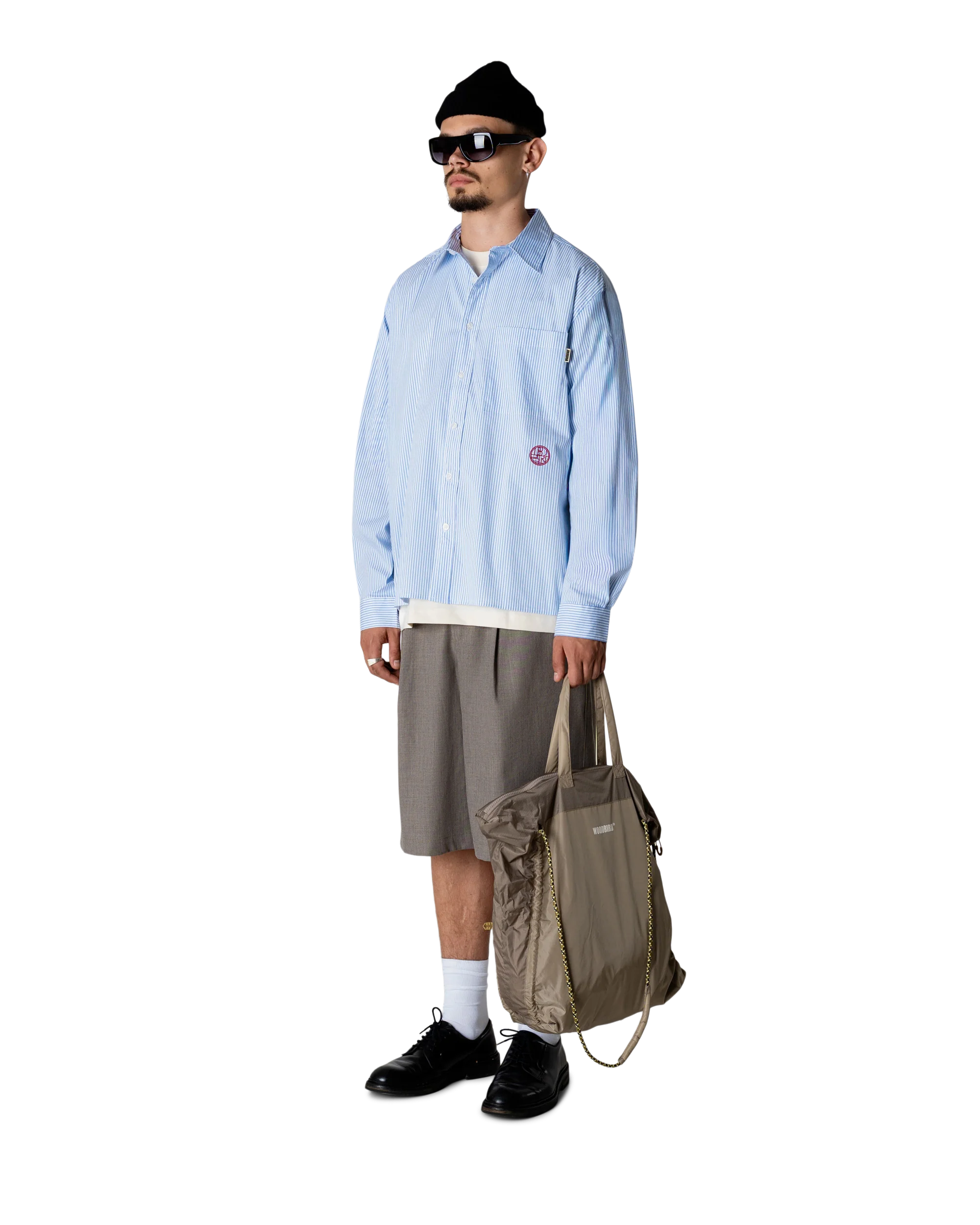 WOODBIRD - WBBuzo Stripe EMB Shirt