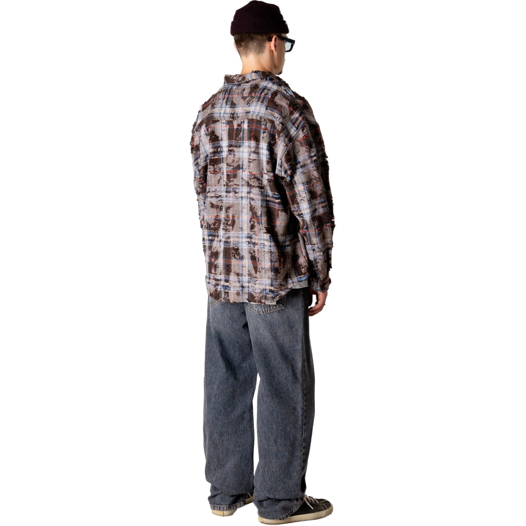 WOODBIRD - young ripped shirt