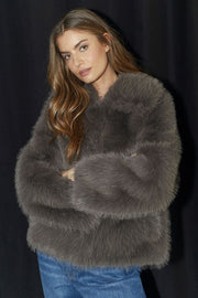 CO' COUTURE - KITACC FURRY JACKET