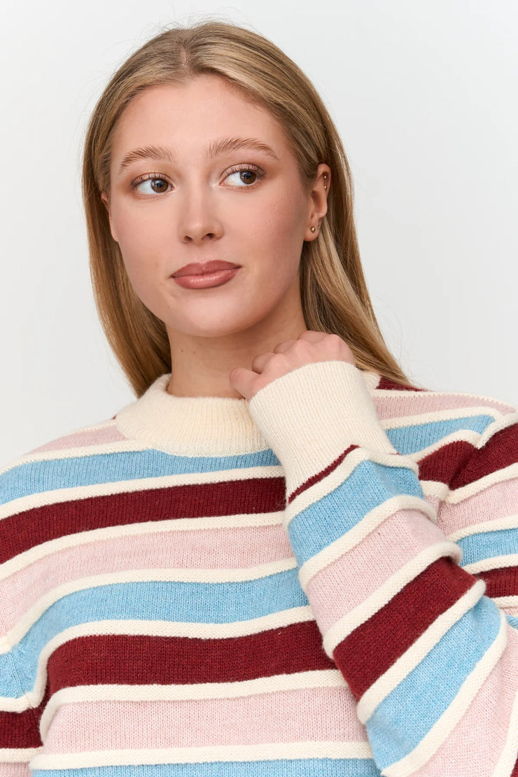 24COLOURS - PULLOVER GESTREIFT