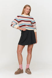 24COLOURS - PULLOVER GESTREIFT