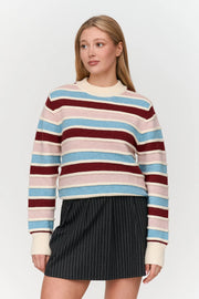 24COLOURS - PULLOVER GESTREIFT