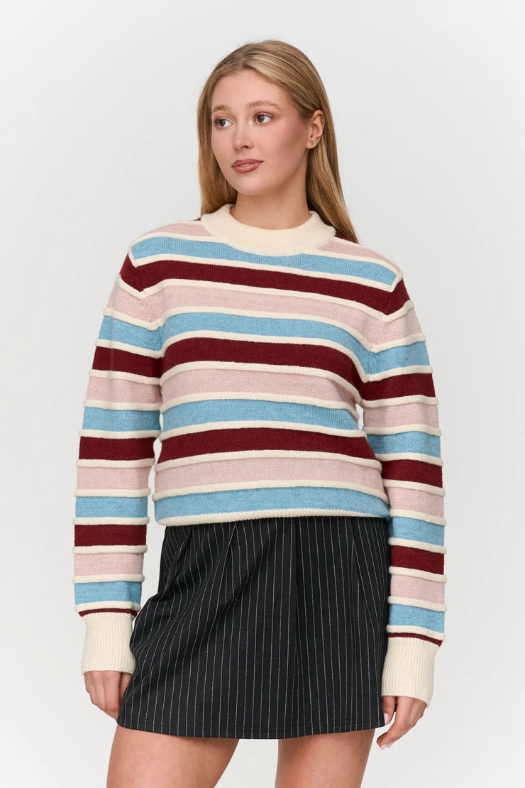 24COLOURS - PULLOVER GESTREIFT