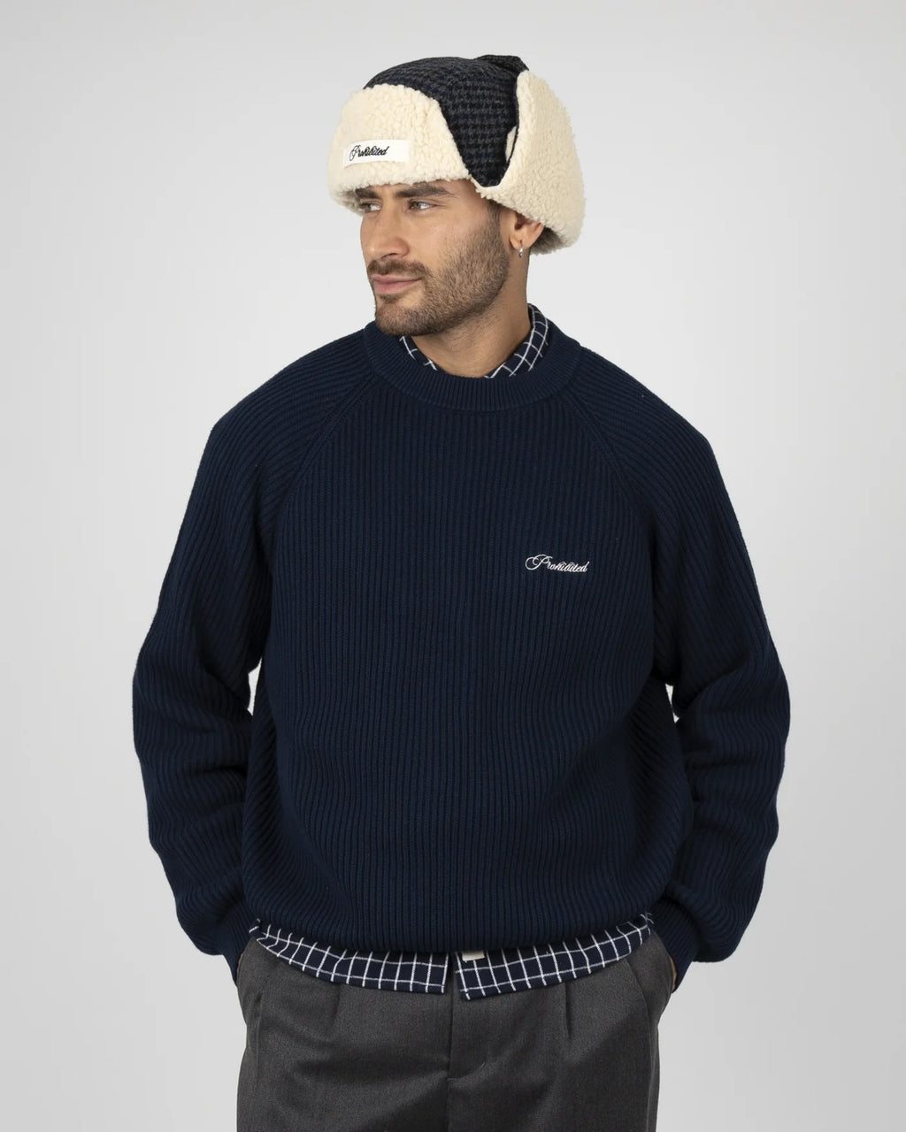 PROHIBITED - Campus Knit Sweater